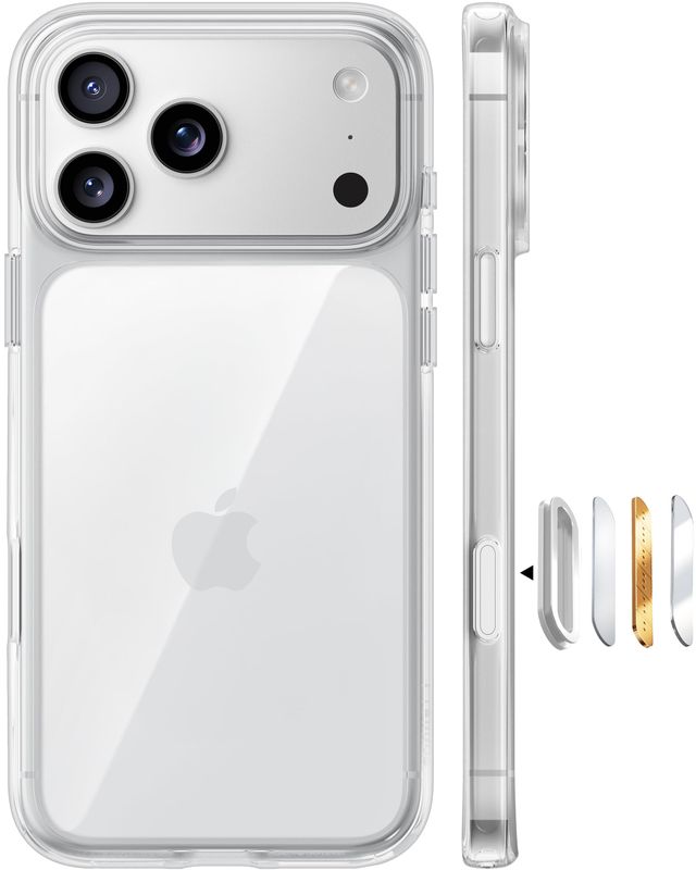 Shockproof Case for iPhone 17 Pro Max TORRAS 12FT Drop Protection Slim Clear