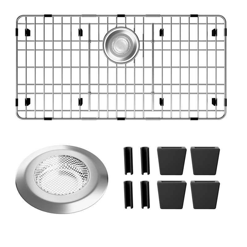 Stainless Steel Sink Protector by KIKIBRO 28-7/8 inch x 14-3/8 inch