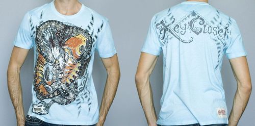 Mens Key Closet Short Sleeved Crewneck Jersey
