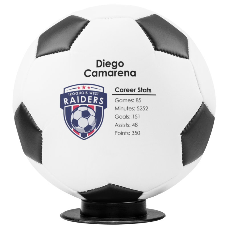 Soccer Ball Award. Customize! Two sizes available