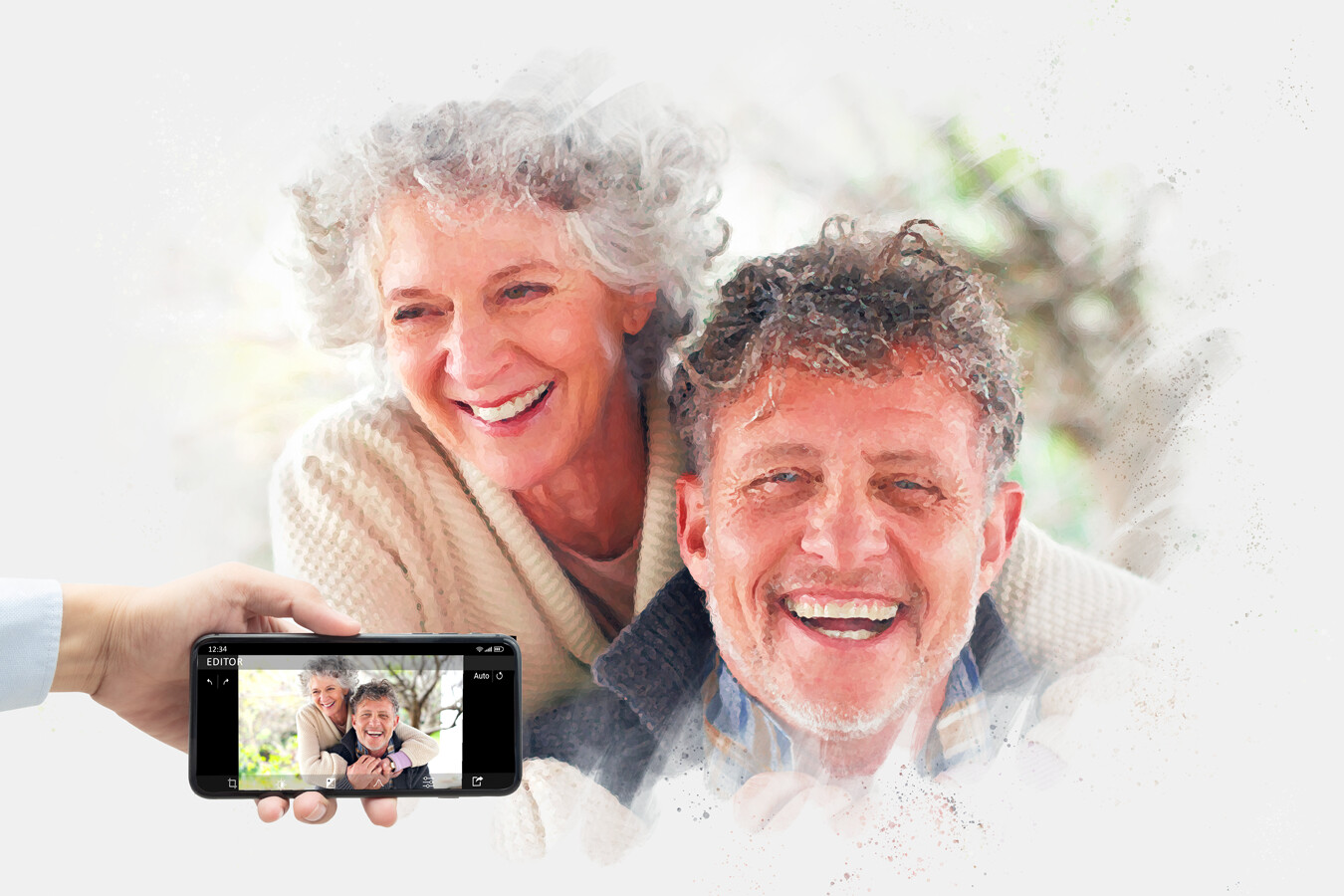 Turn Your Photo into Amazing Watercolor Art. Great Gift Turn Your Photo into Amazing Watercolor Art. Great Gift