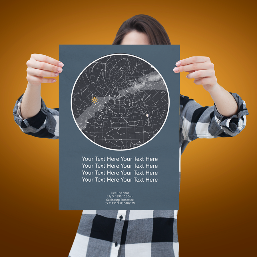 Gorgeous Star Charts To Cherish Your Most Memorable Events (Large) Gorgeous Star Charts To Cherish Your Most Memorable Events (Large)