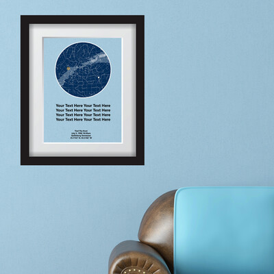 Colorful Star Maps To Commemorate Your Special Days (Small) Colorful Star Maps To Commemorate Your Special Days (Small)