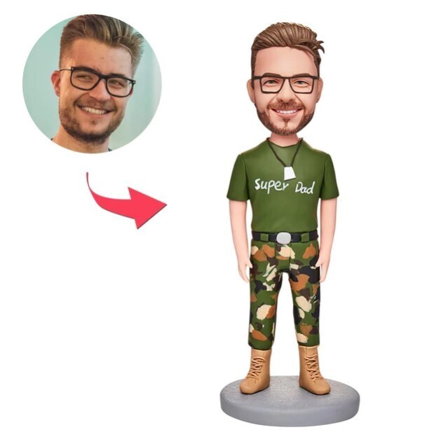 100% Custom Bobblehead (Single)