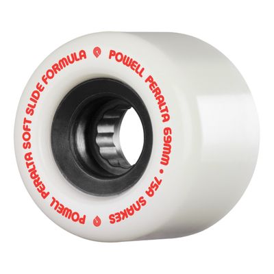 Powell Peralta Snakes Wheels 69mm 75A White