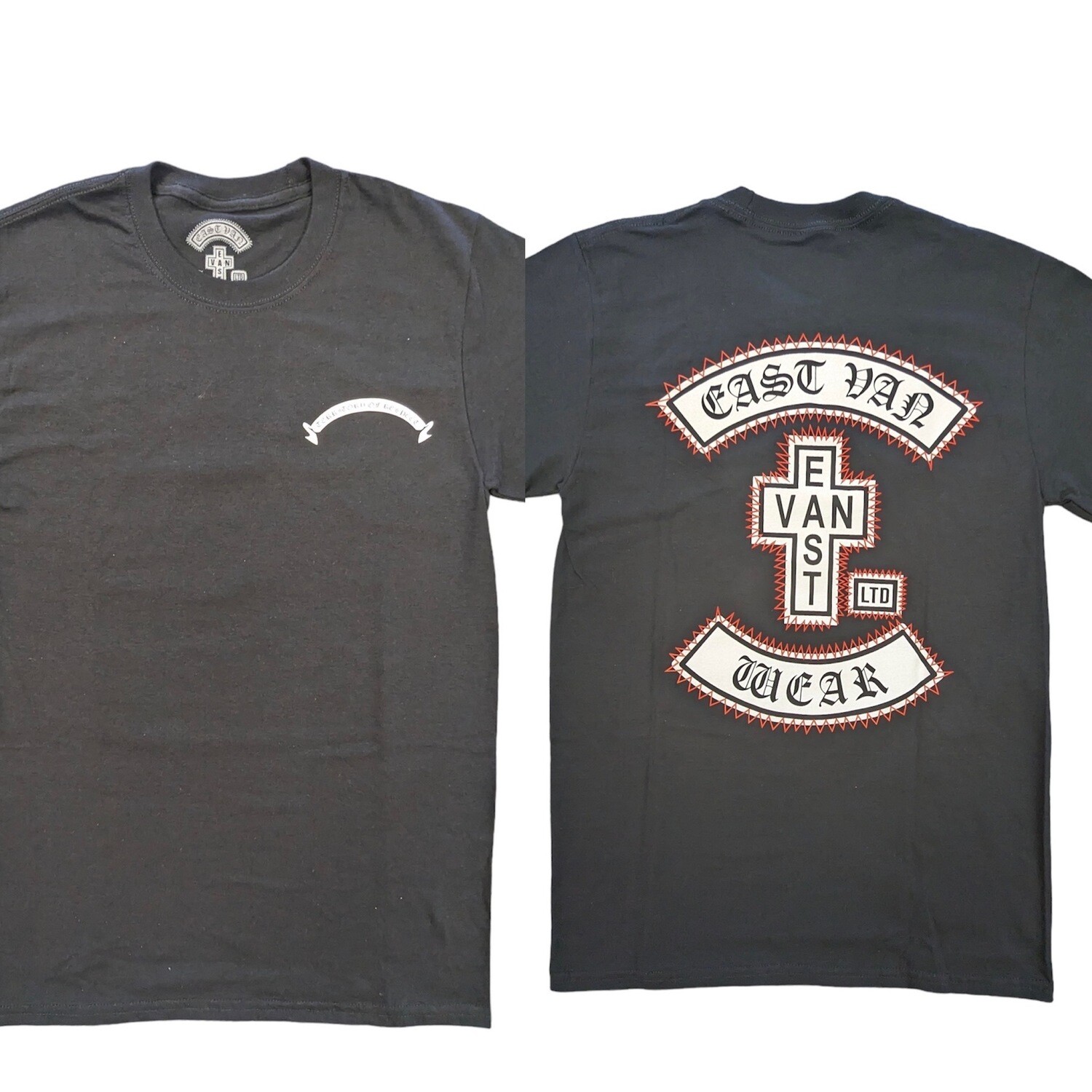 East Van Cross Classic Patch Tee, Size: S