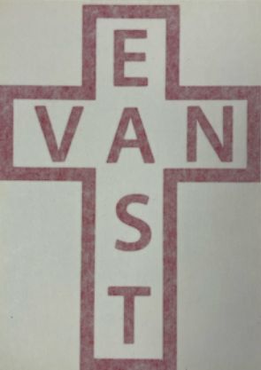 East Van Cross Decal, Color: Red