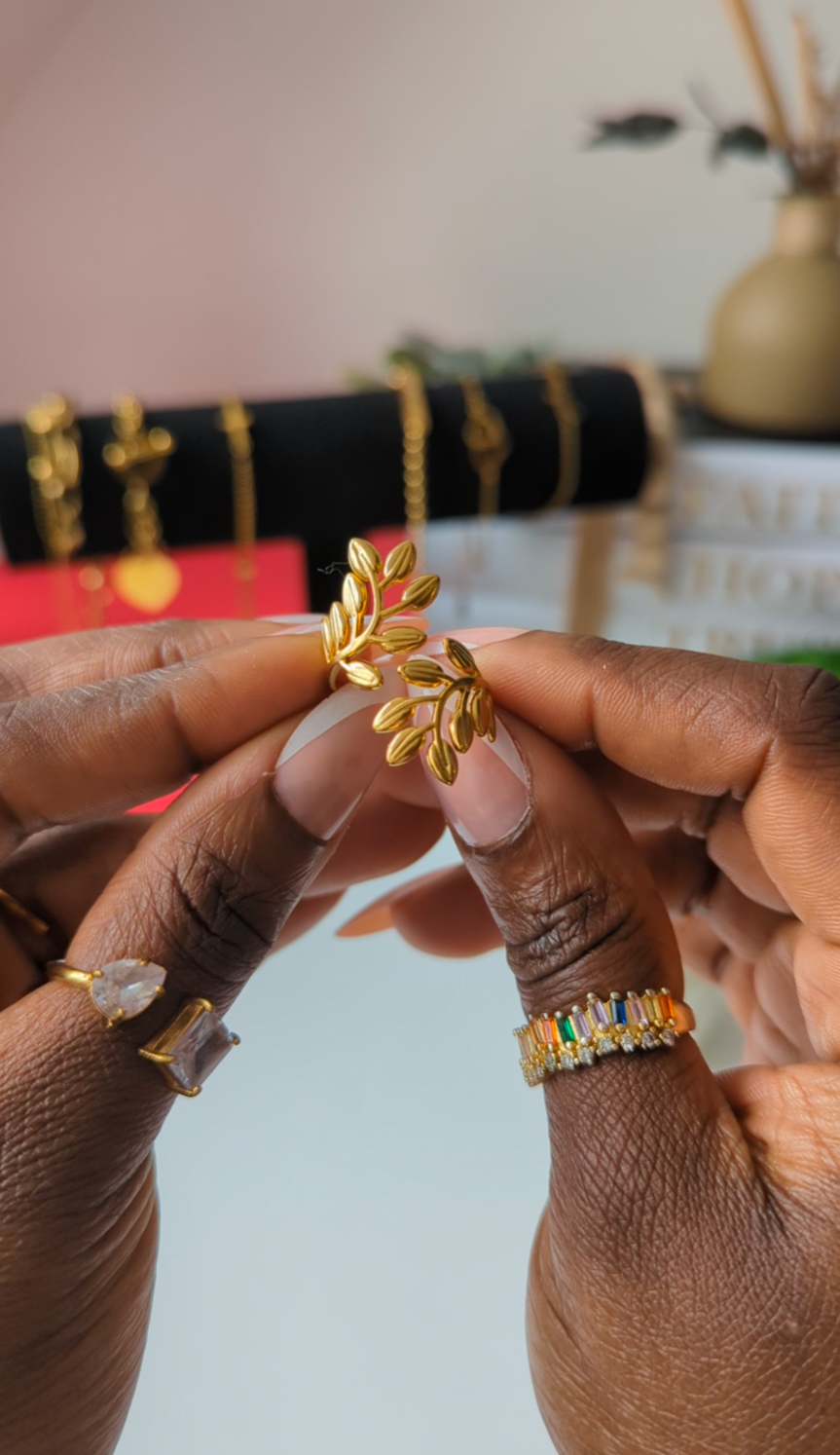 Olive Branch Ring