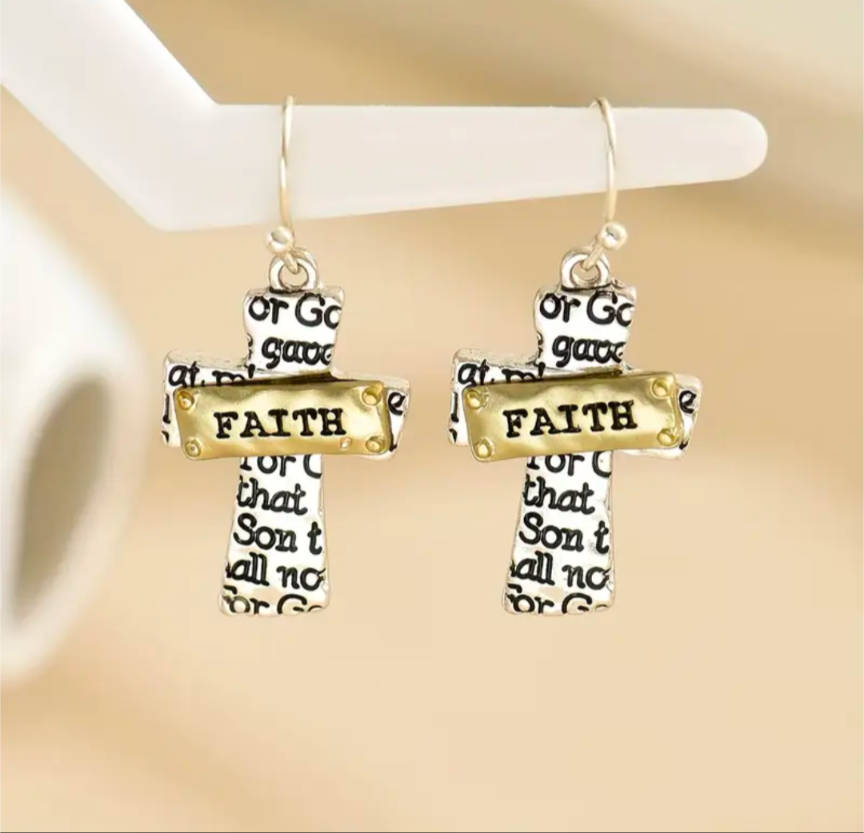 Vintage Faith Earrings