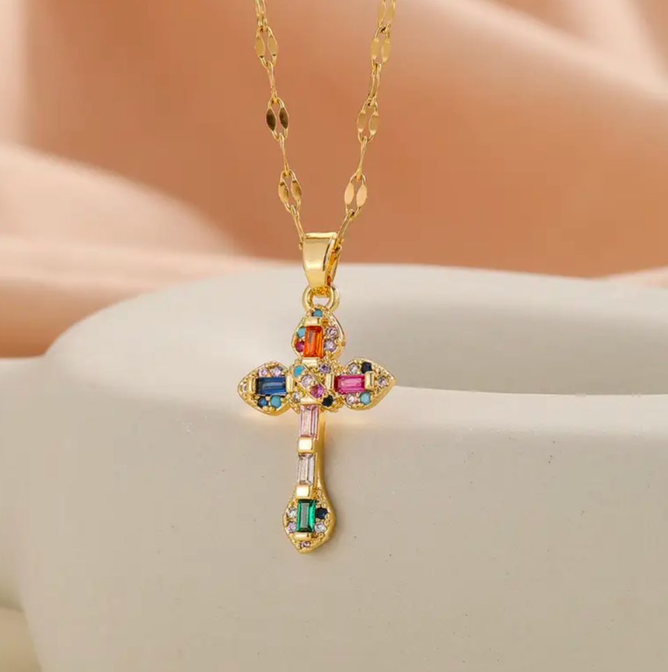 Bible Gemstone Necklace