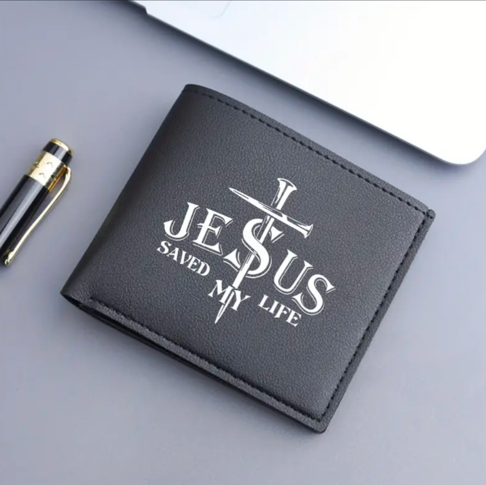 Jesus Saves My Life Wallet
