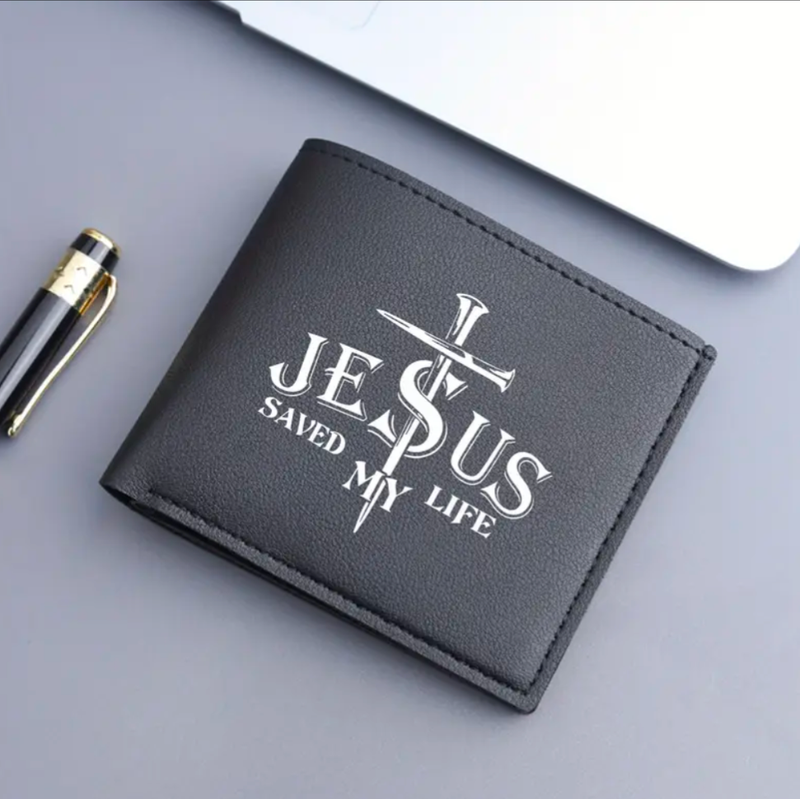 Jesus Saves My Life Wallet