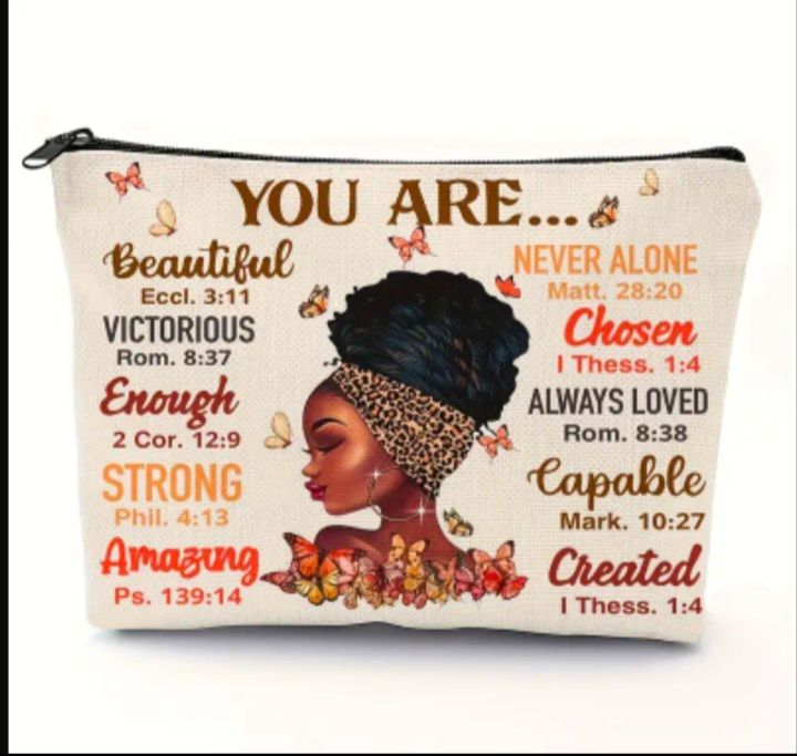 Affirmation Make Up Bag