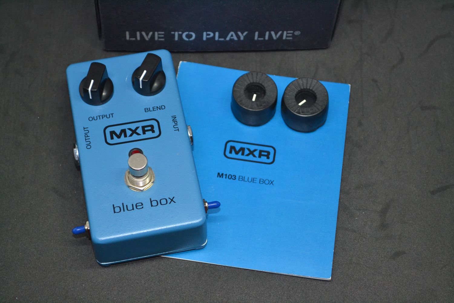 MXR M103 Blue box modifiée