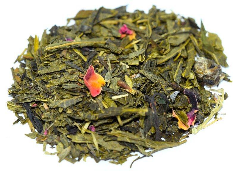 Thé vert &quot;SYMPHONIE BLEUE&quot;