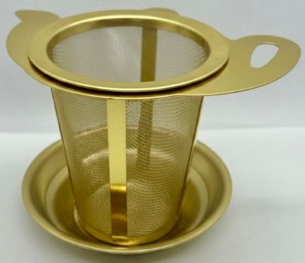Infuseur passoire pour mug+bol ramasse-gouttes