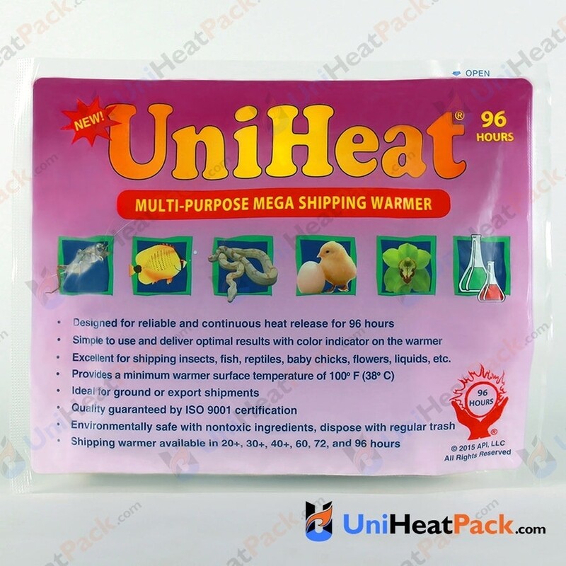 96 Hour Heat Pack (winter shipping recommended)