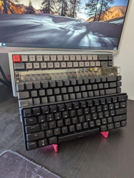 Triple Keyboard Stand