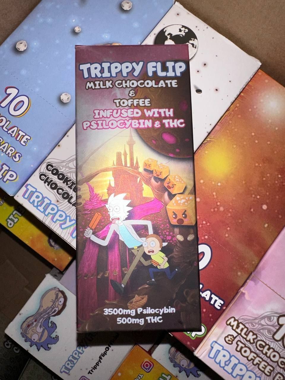 TRIPPY FLIP CHOCOLATE - 2 Bars
