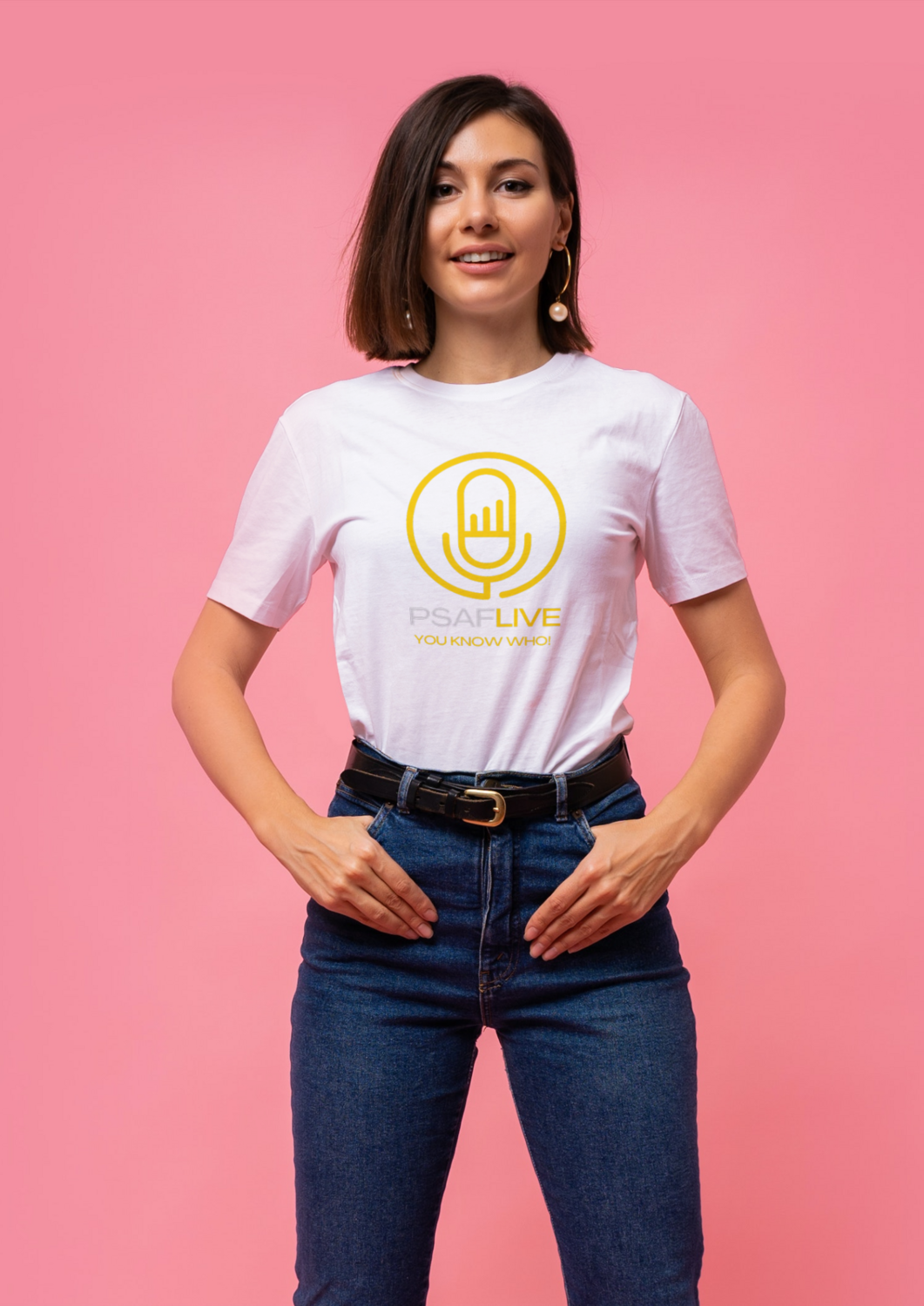 Basic White Tee