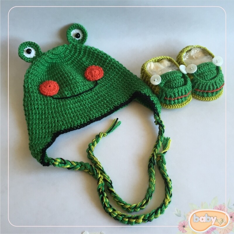 CONJUNTO NEWBORN BABY CROCHE