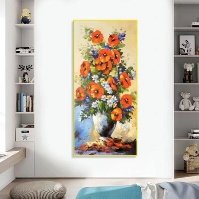 handmade painted oil painting L frame
