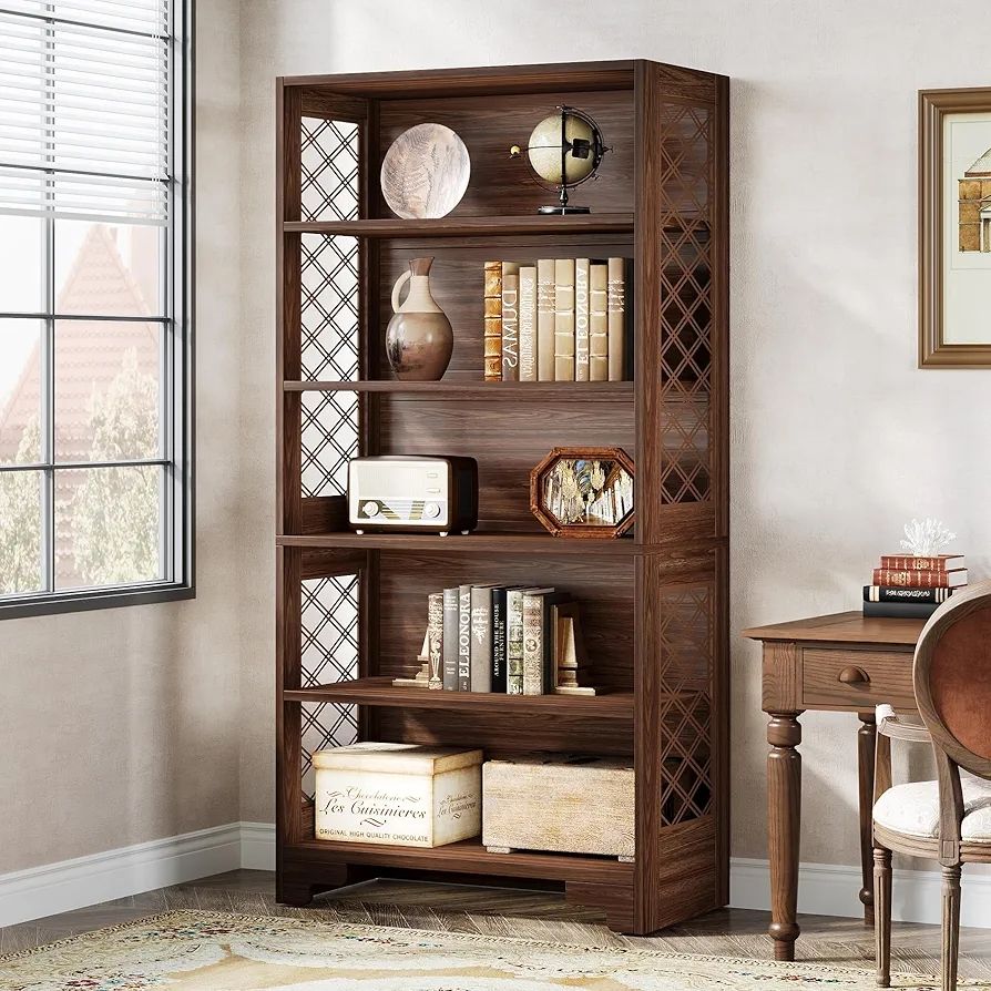 LUXURIOUS VENICE Shelf Mid-Century Display Rack Storage Shelves