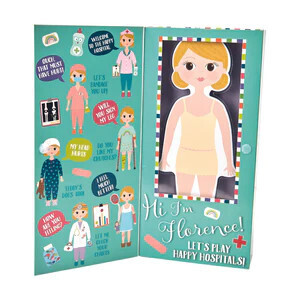 Magnetic Dress Up Doll Florence