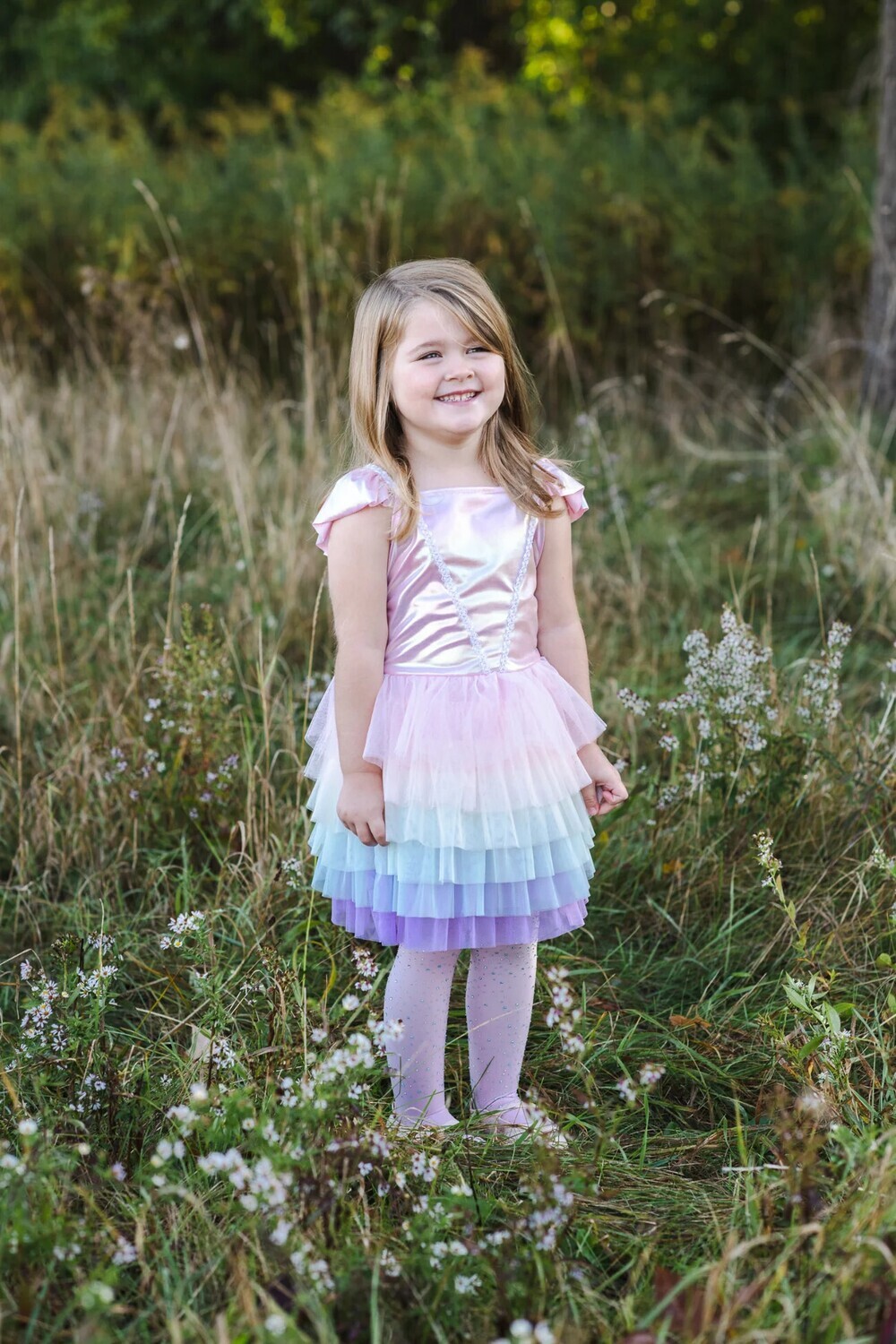GP Rainbow Ruffle Tutu Dress, 5/6