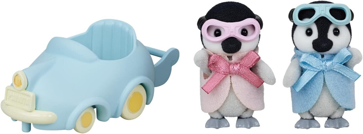 Calico Critters  Penguin Baby Ride n Play