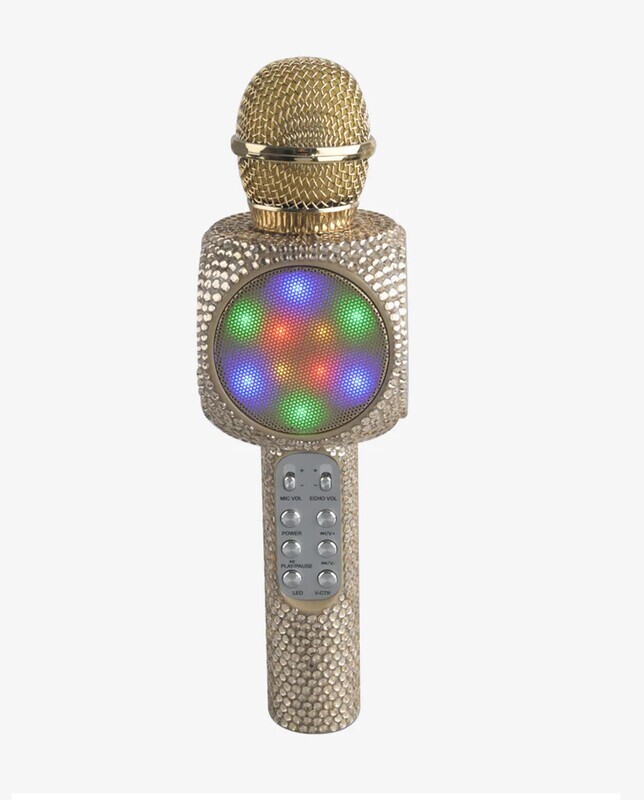 TT Gold Bling Karaoke Mic