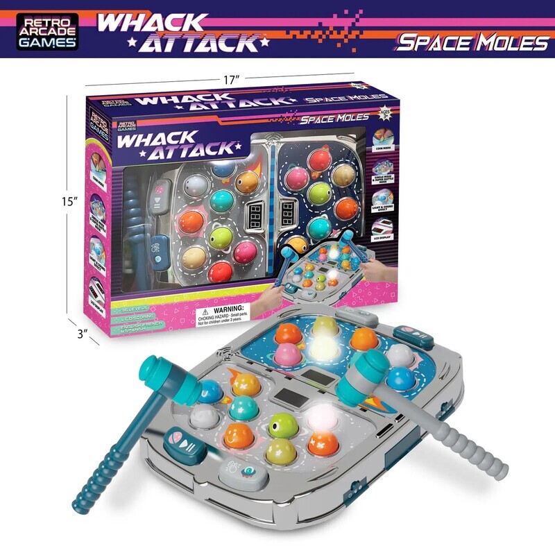 Whack Attack Space Moles