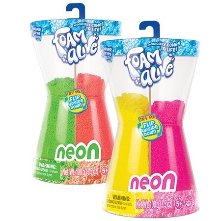 PV Foam Alive Neon Hourglass