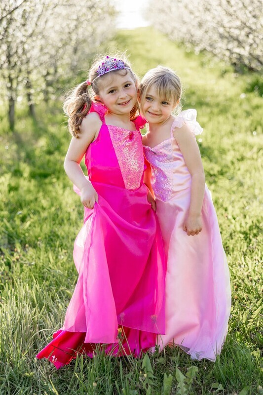 Hot Pink Princess Party Dress