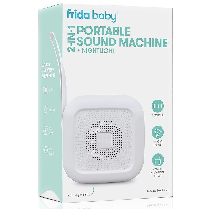 Frida 2-in-1 Portable Sound Machine + Nightlight