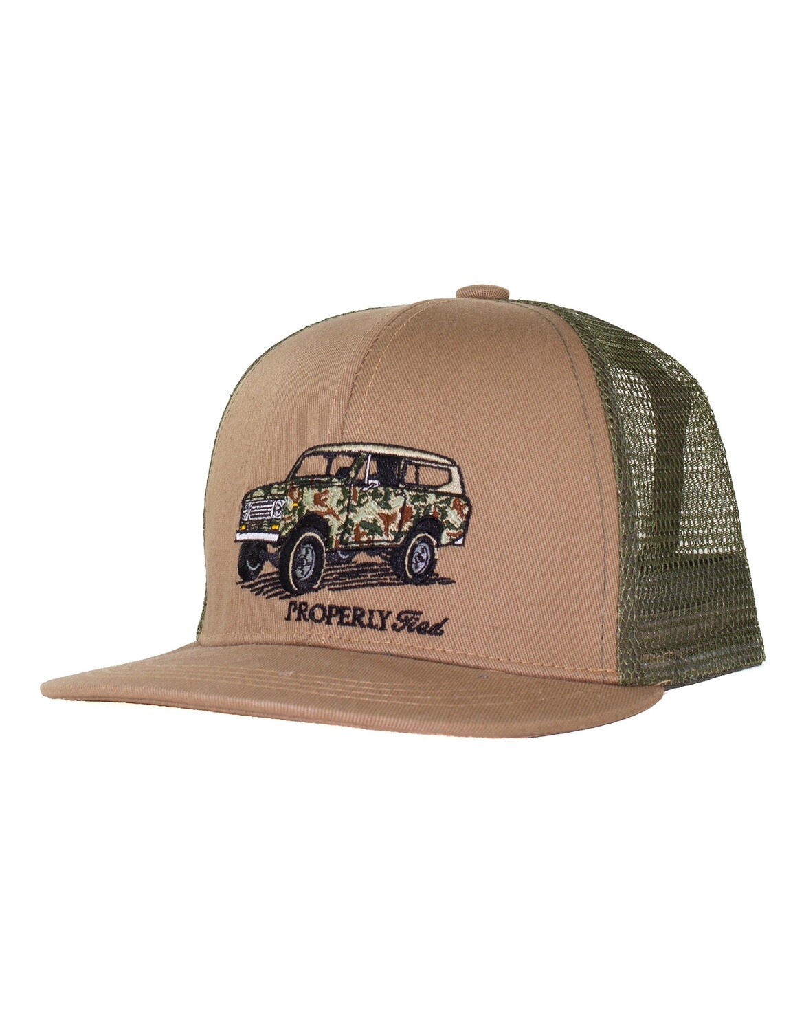LD Youth Trucker Hat Camo Truck