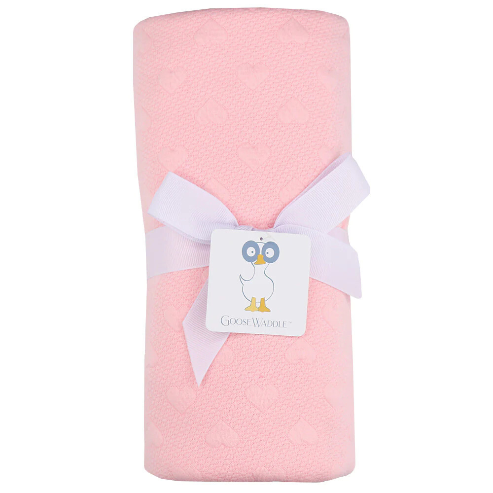 Pink Knit Blanket