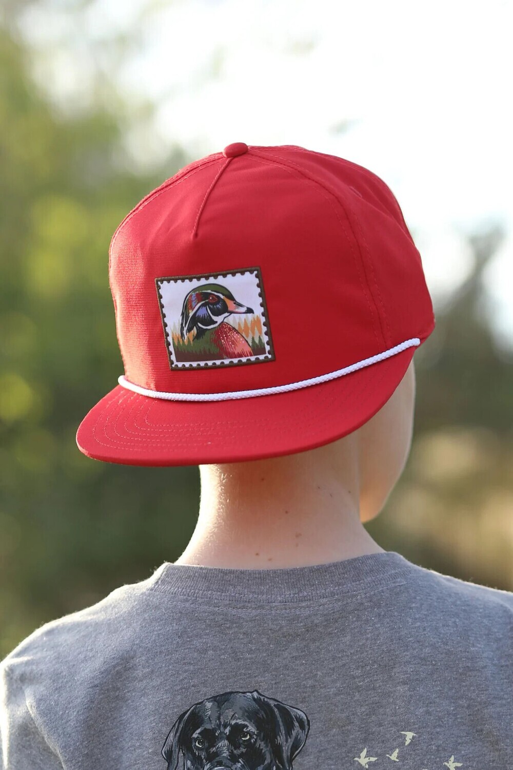 Burlebo Red Duck Stamp Cap