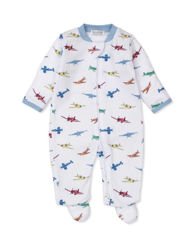 Active Aviators Footie w/ Zip