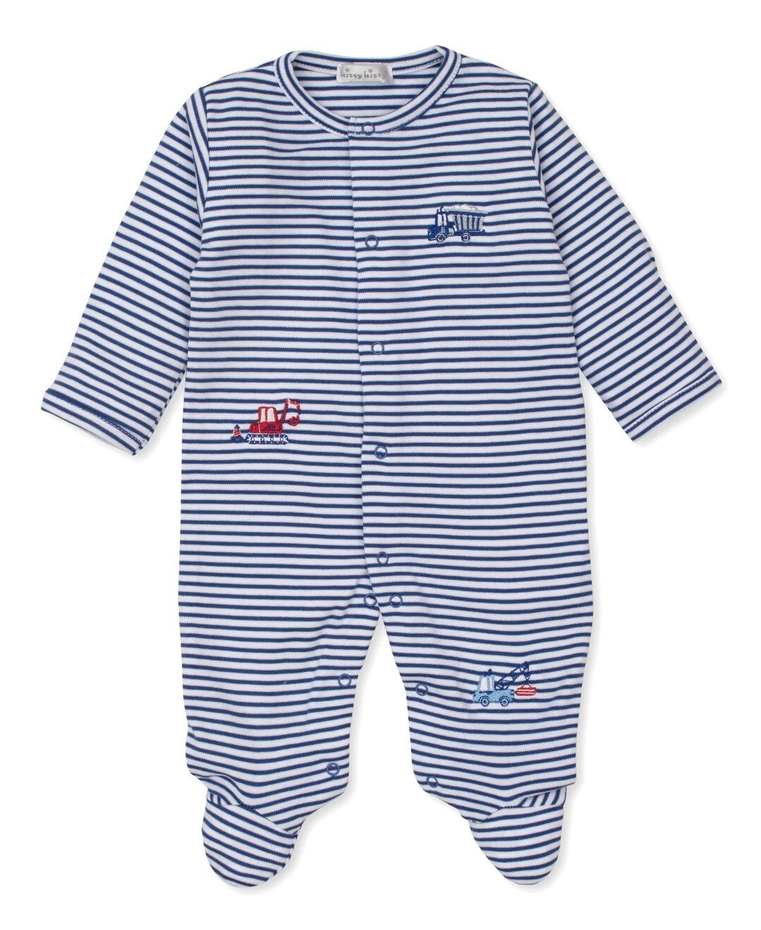 Building Site Stripe Footie