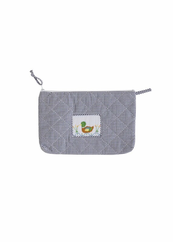 Quilted Cosmetic Bag Mallard