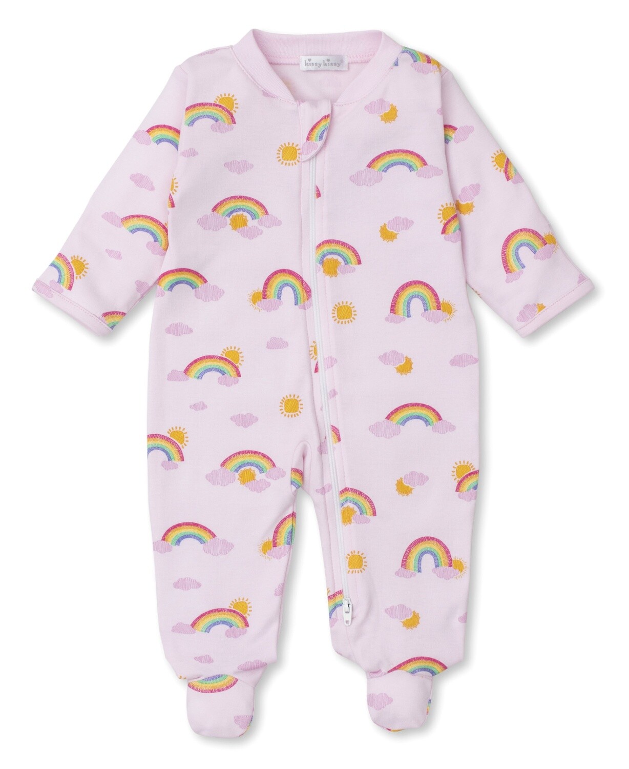 Sun Rainbow Footie w/zip