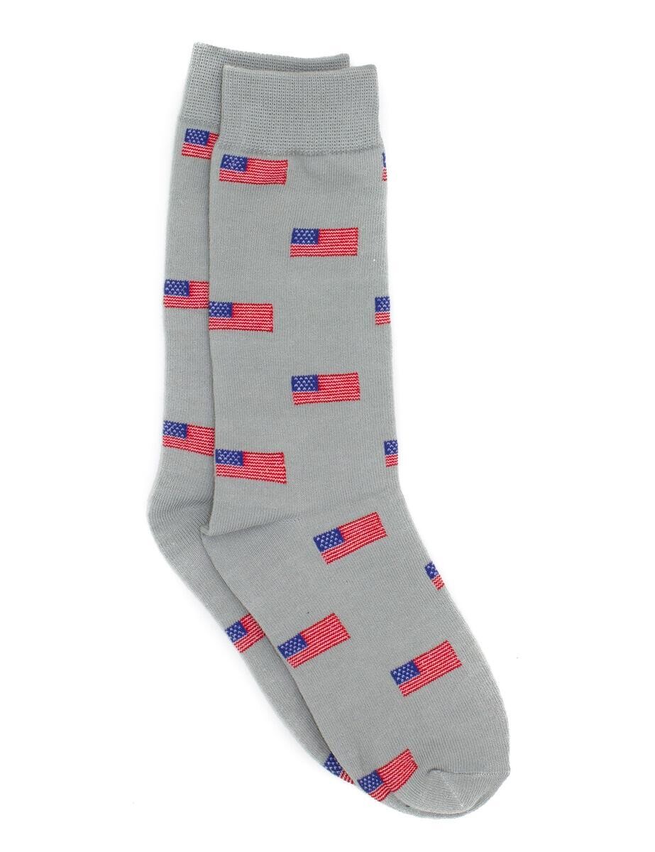 Lucky Duck Socks American Flag