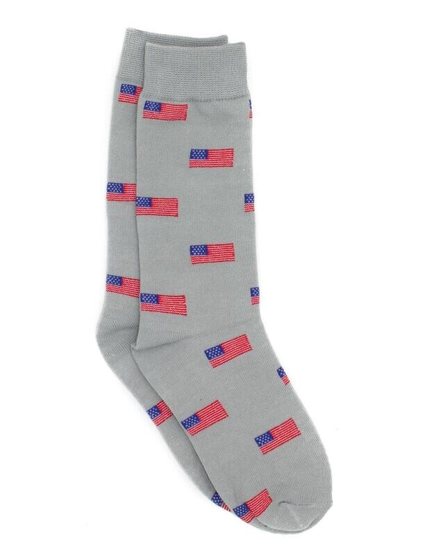 Lucky Duck Socks American Flag