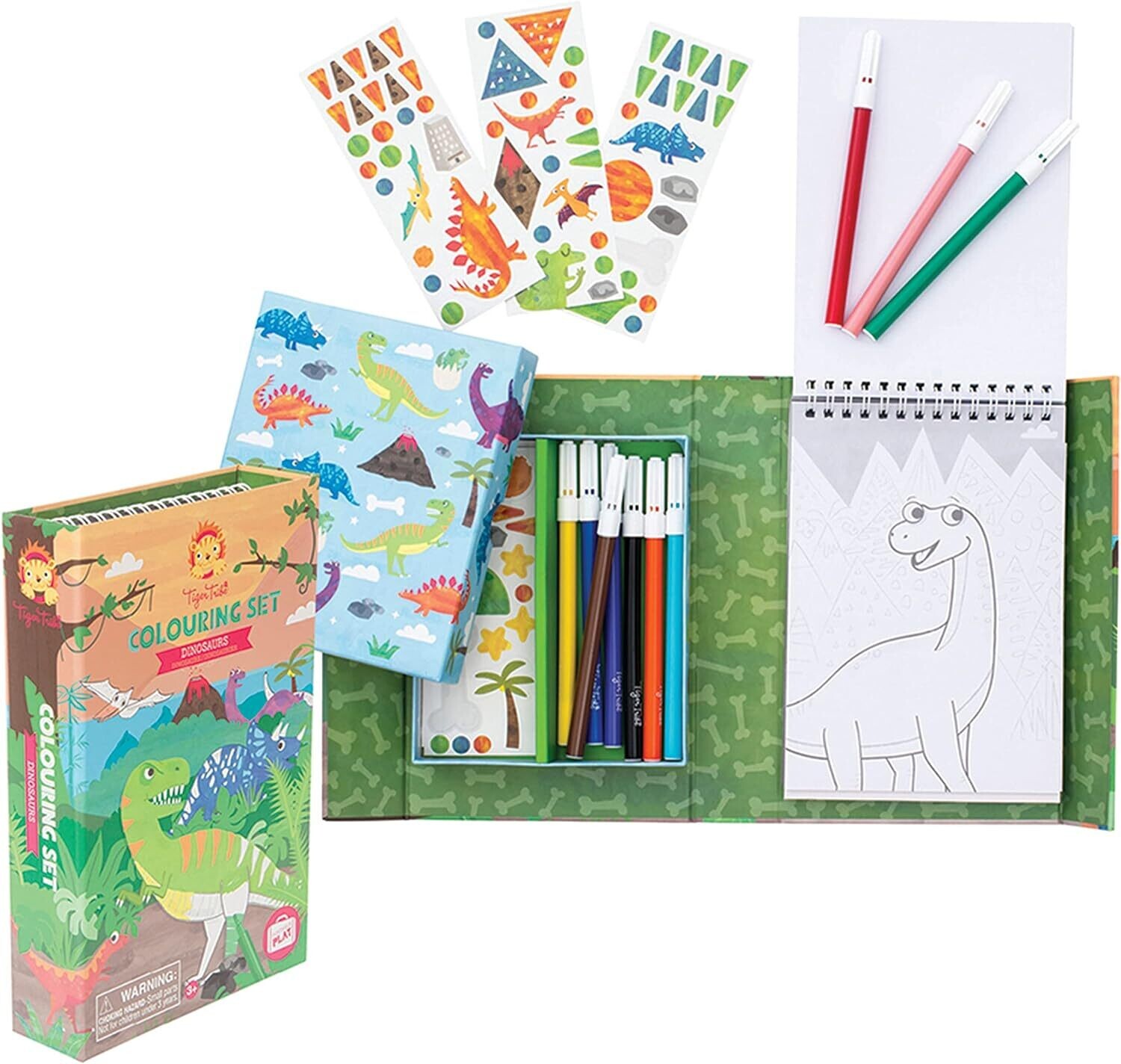 Dinosaur Coloring Set
