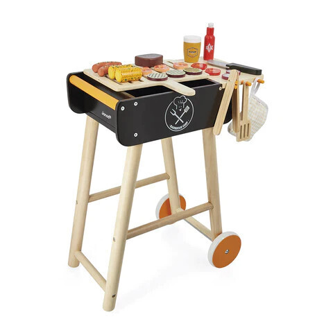 Wooden Barbecue Playset
