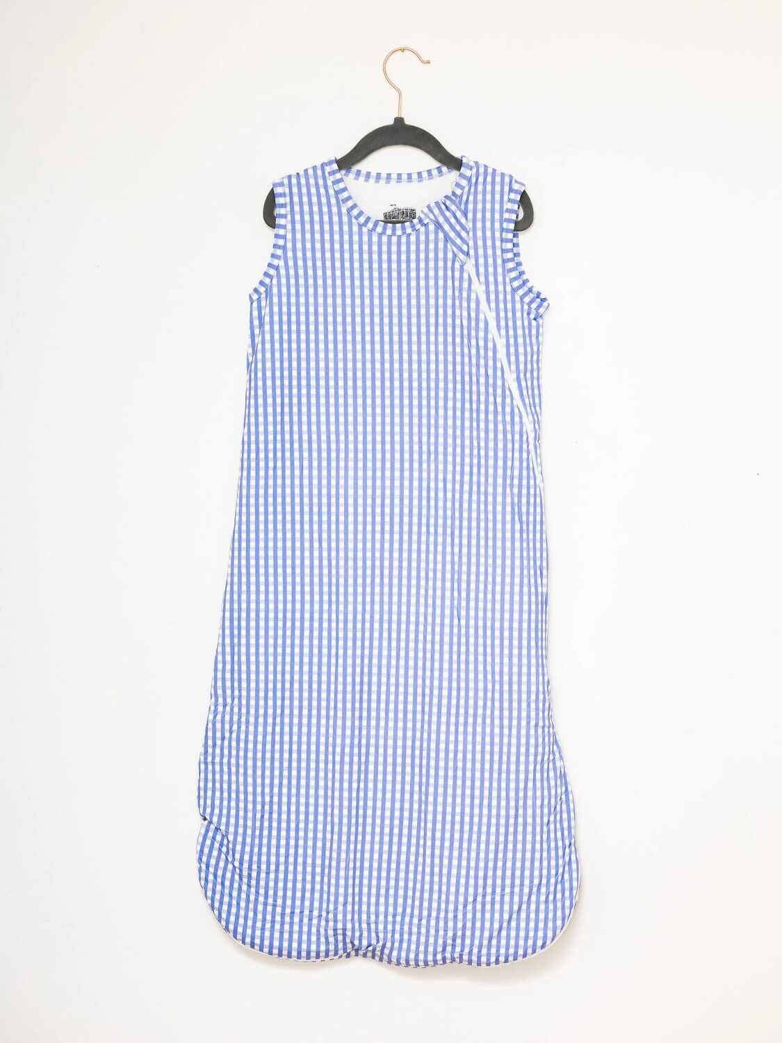 Blue Gingham Sleep Bag
