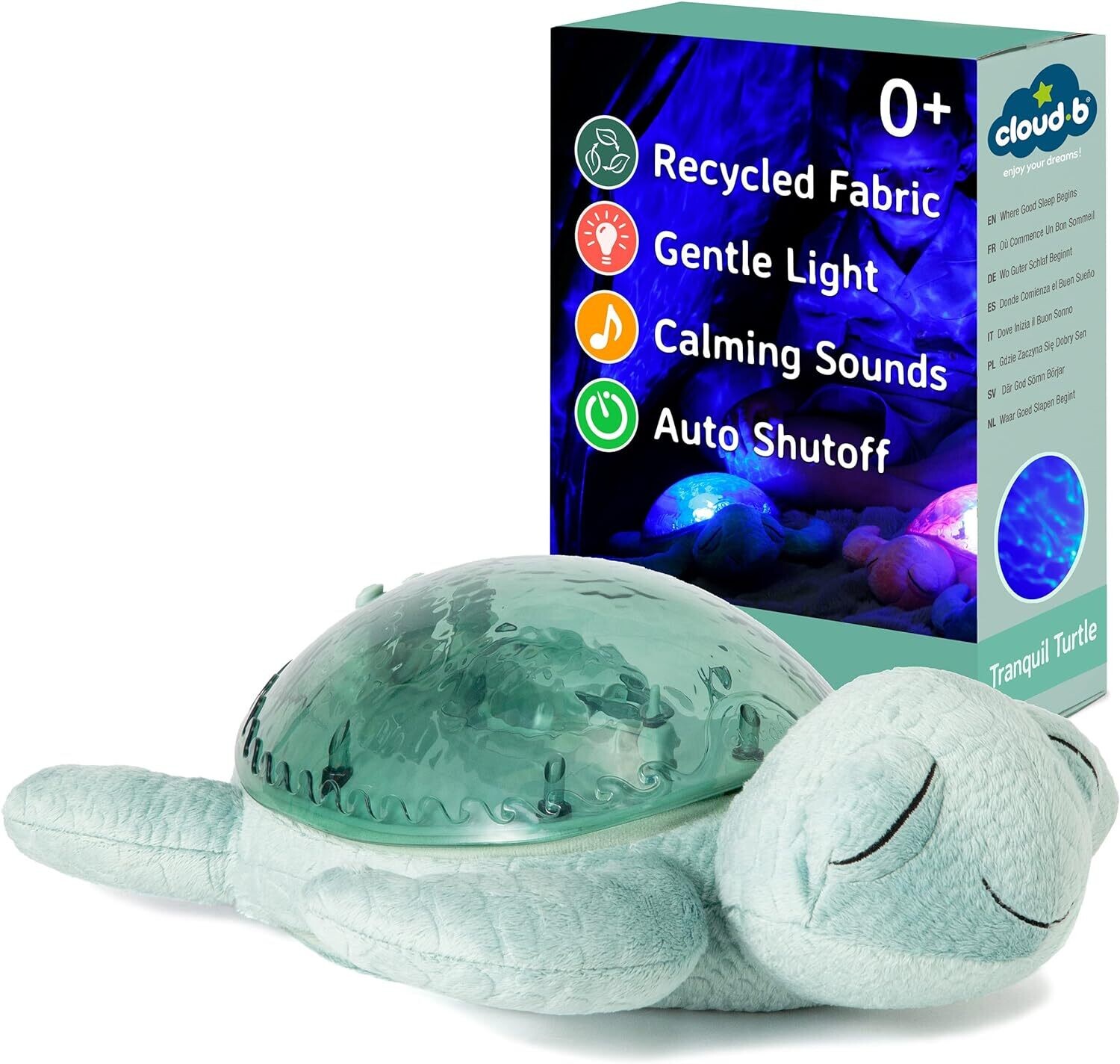 Cloud B Tranquil Turtle Green