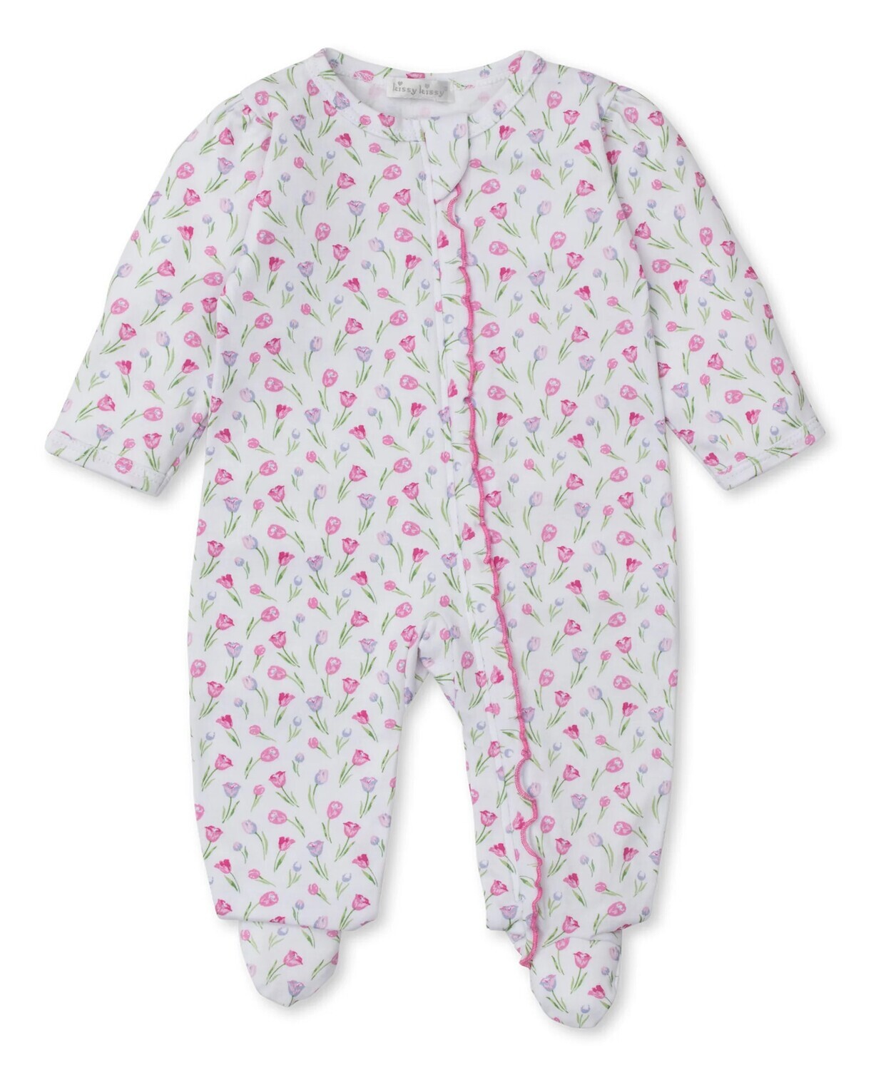 Tulip Festival Footie w/ Zipper