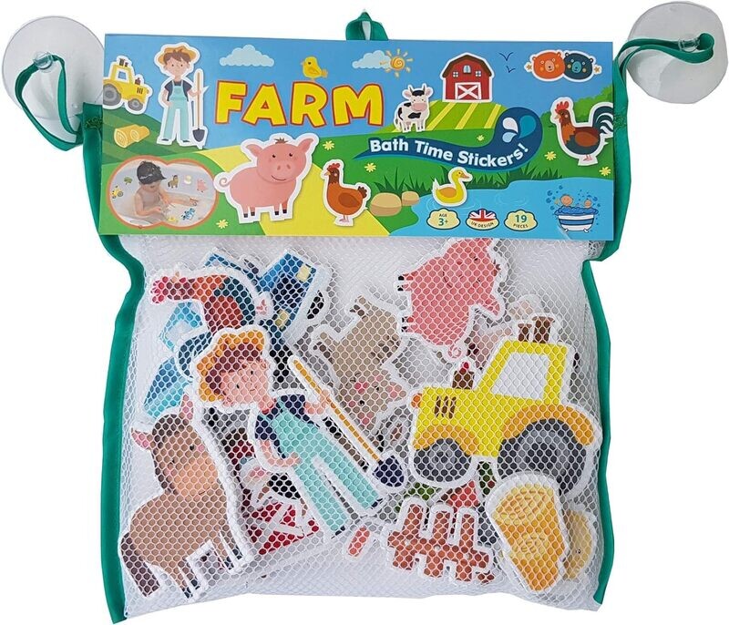 B&amp;B Bath Stickers Farm